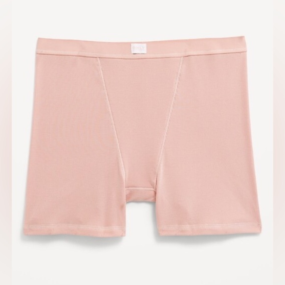 Old Navy Womens Boxer Briefs Shorts 3” Inseam Pink Medium